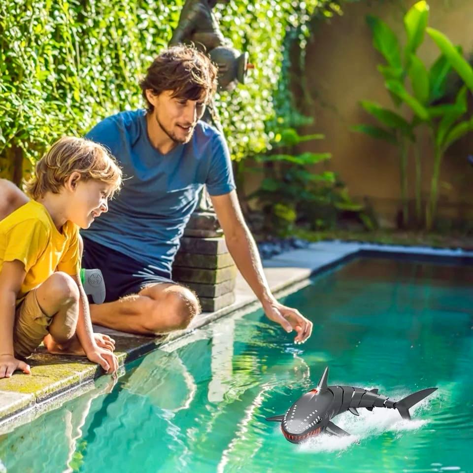 Miniatura 3 de Tiburón/Cocodrilo a control remoto - ANIMAL: COCODRILO